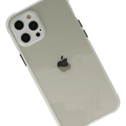iPhone 12 Pro Miami Şeffaf Silikon Kılıf - Şeffaf 2