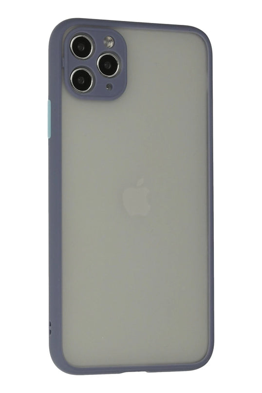 iPhone 12 Pro Montreal Silikon Kapak Kılıf - Gri 2