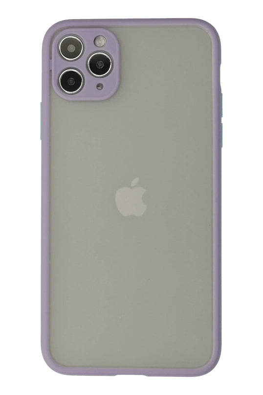 iPhone 12 Pro Montreal Silikon Kapak Kılıf - Mor