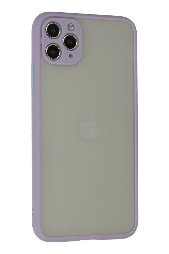 iPhone 12 Pro Montreal Silikon Kapak Kılıf - Mor 2