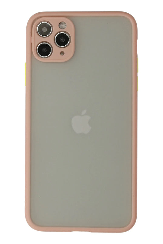 iPhone 12 Pro Montreal Silikon Kapak Kılıf - Pembe
