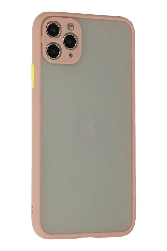 iPhone 12 Pro Montreal Silikon Kapak Kılıf - Pembe 2