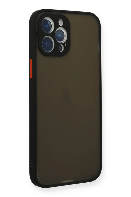 iPhone 12 Pro Montreal Silikon Kapak Kılıf - Siyah 2