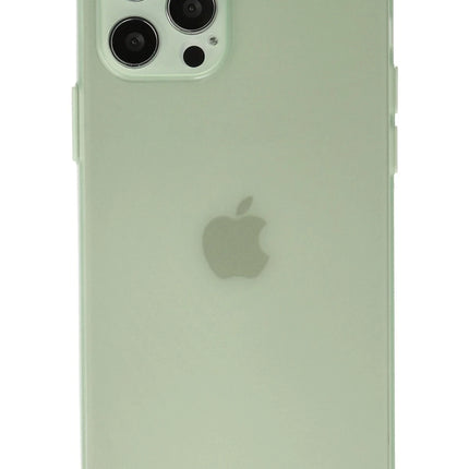 iPhone 12 Pro Puma Silikon Kılıf - Açık Yeşil