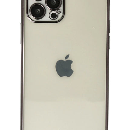 iPhone 12 Pro Razer Lensli Silikon Kılıf - Siyah