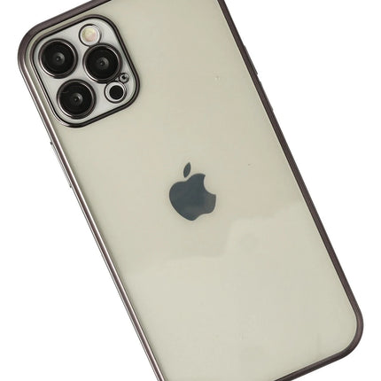 iPhone 12 Pro Razer Lensli Silikon Kılıf - Siyah 2