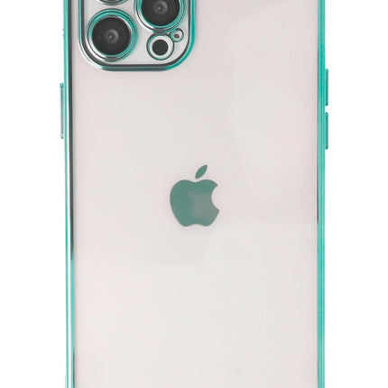 iPhone 12 Pro Razer Lensli Silikon Kılıf - Yeşil