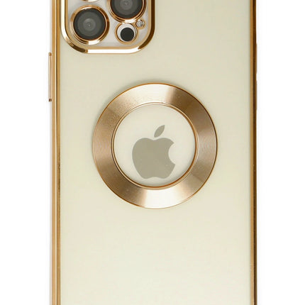 iPhone 12 Pro Slot Silikon Kılıf - Gold