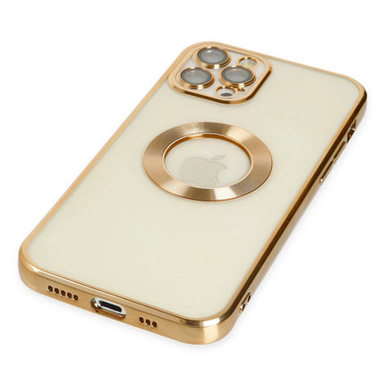 iPhone 12 Pro Slot Silikon Kılıf - Gold 3