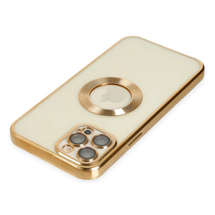 iPhone 12 Pro Slot Silikon Kılıf - Gold 4