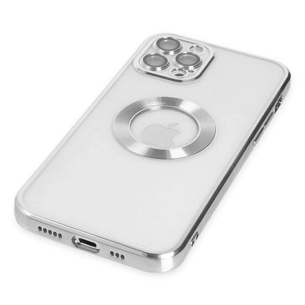 iPhone 12 Pro Slot Silikon Kılıf - Gümüş 3
