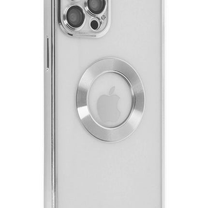 iPhone 12 Pro Slot Silikon Kılıf - Gümüş 2