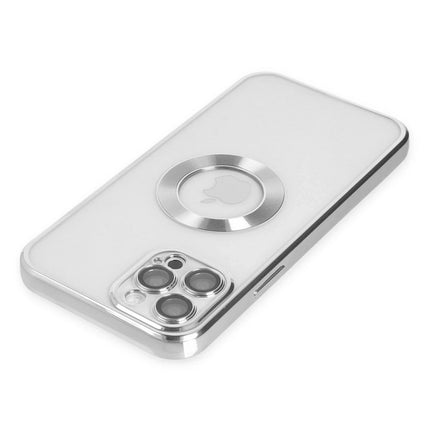 iPhone 12 Pro Slot Silikon Kılıf - Gümüş 4