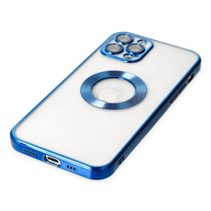 iPhone 12 Pro Slot Silikon Kılıf - Mavi 4