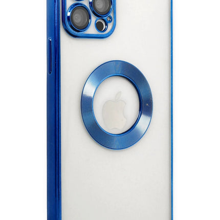iPhone 12 Pro Slot Silikon Kılıf - Mavi 2