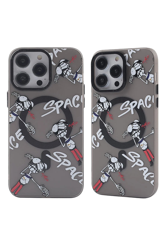 iPhone 12 Pro Max Apollo Magneticsafe Desenli Kapak Kılıf - Desen 4