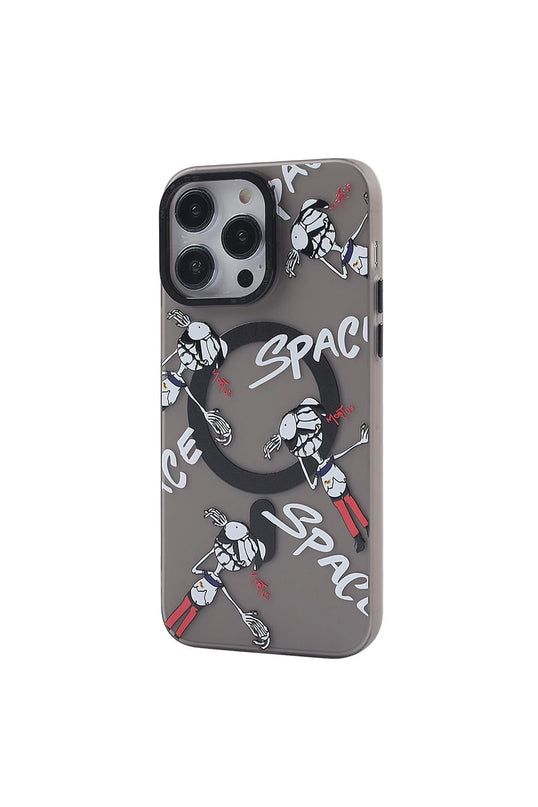 iPhone 12 Pro Max Apollo Magneticsafe Desenli Kapak Kılıf - Desen 4 2