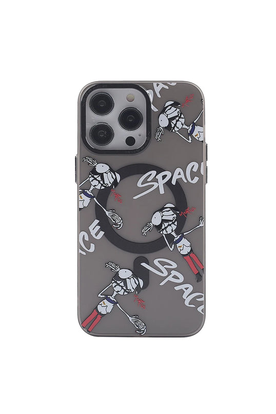 iPhone 12 Pro Max Apollo Magneticsafe Desenli Kapak Kılıf - Desen 4 3