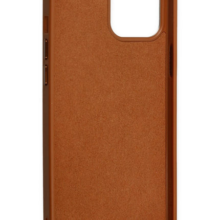 iPhone 12 Pro Max Asya Deri Silikon Kılıf - Kahverengi 4