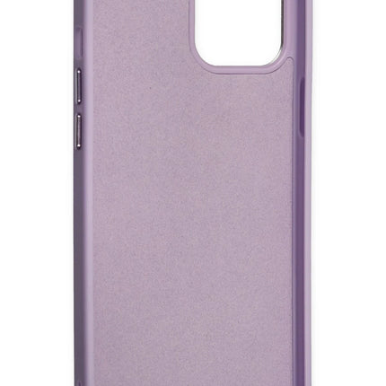 iPhone 12 Pro Max Asya Deri Silikon Kılıf - Lila 4