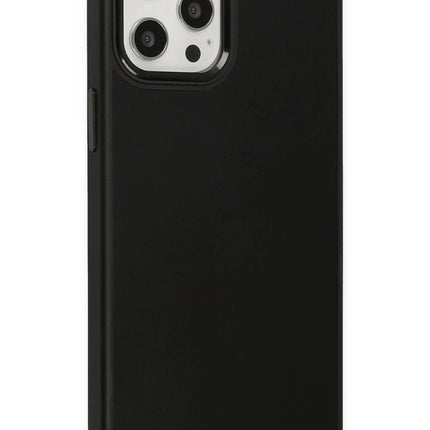iPhone 12 Pro Max Asya Deri Silikon Kılıf - Siyah 2