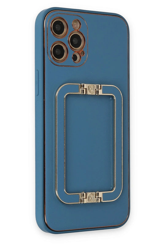 iPhone 12 Pro Max Coco Elit Kapak Kılıf - Mavi 2