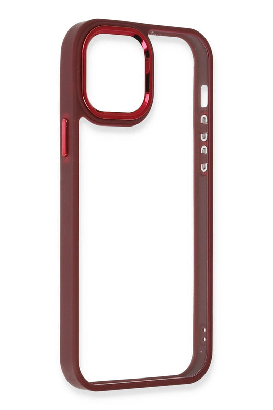 iPhone 12 Pro Max Dora Kapak Kılıf - Kırmızı 2