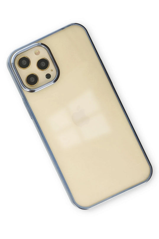 iPhone 12 Pro Max Element Silikon Kılıf - Mavi 3