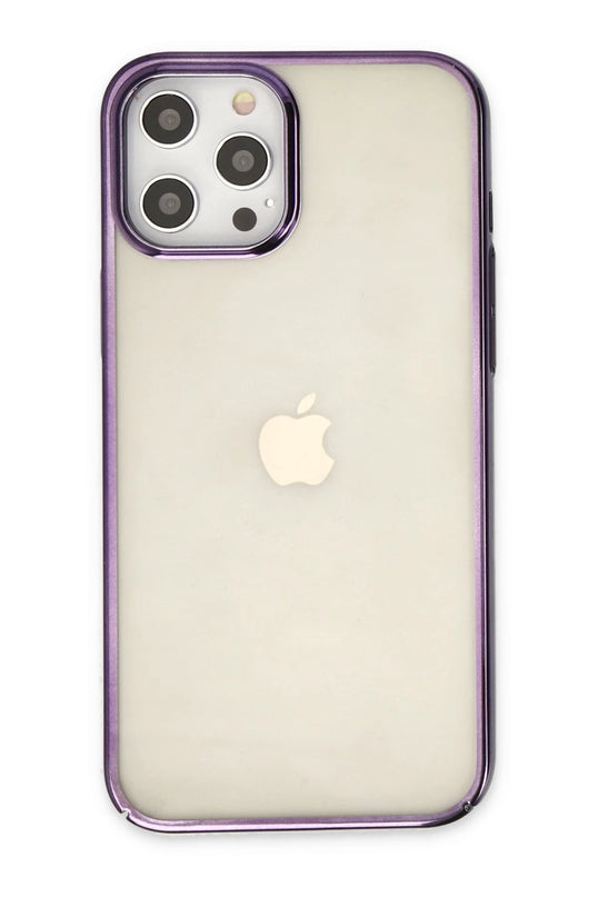 iPhone 12 Pro Max Element Silikon Kılıf - Mor