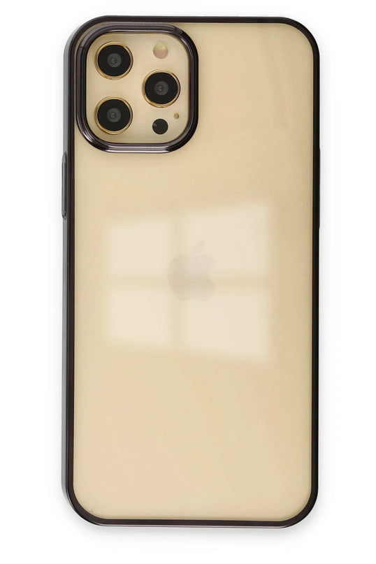 iPhone 12 Pro Max Element Silikon Kılıf - Siyah