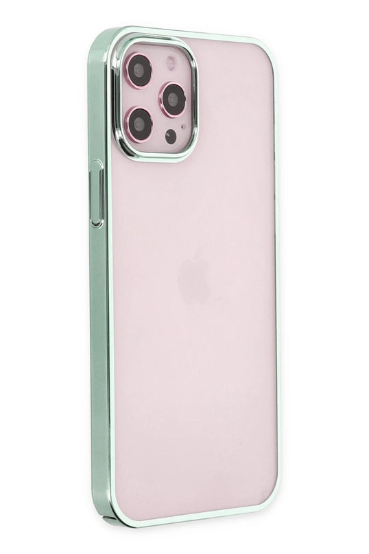 iPhone 12 Pro Max Element Silikon Kılıf - Yeşil 3