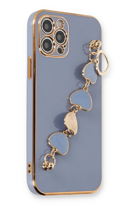iPhone 12 Pro Max Esila Silikon Kılıf - Gri