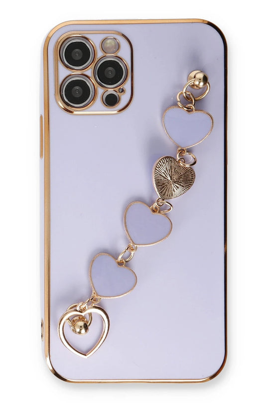 iPhone 12 Pro Max Esila Silikon Kılıf - Lila 2
