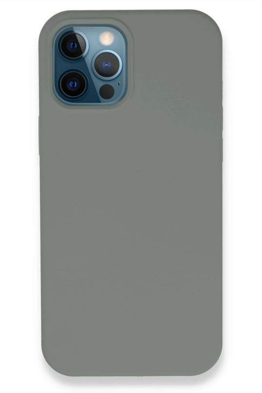 iPhone 12 Pro Max Lansman Legant Silikon Kılıf - Fuşya