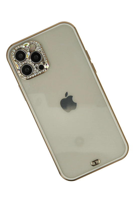 iPhone 12 Pro Max Liva Taşlı Silikon Kılıf 3