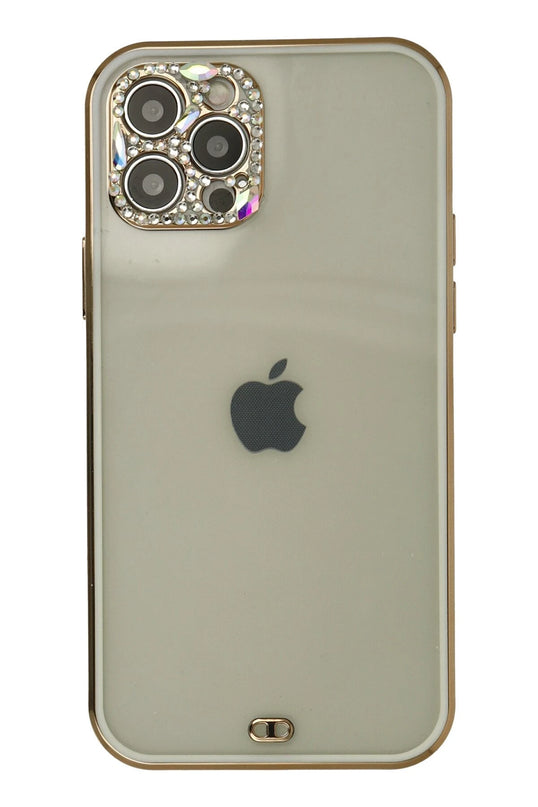 iPhone 12 Pro Max Liva Taşlı Silikon Kılıf