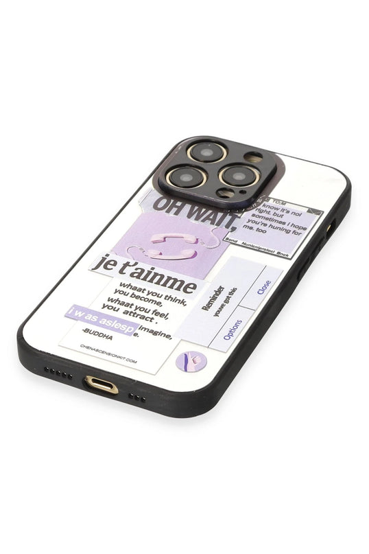 iPhone 12 Pro Max Mirror Desenli Kapak Kılıf - Desen 4 4