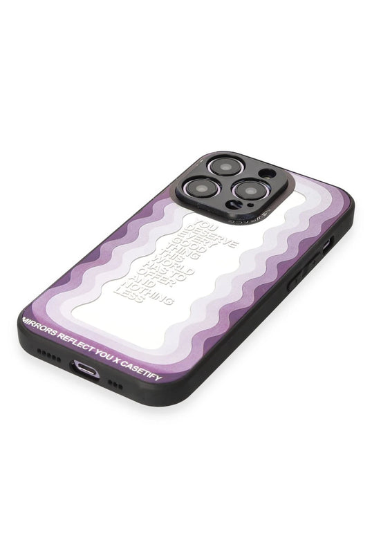 iPhone 12 Pro Max Mirror Desenli Kapak Kılıf - Desen 5 4