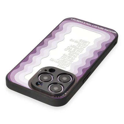 iPhone 12 Pro Max Mirror Desenli Kapak Kılıf - Desen 5 3