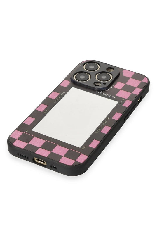iPhone 12 Pro Max Mirror Desenli Kapak Kılıf - Desen 8 4
