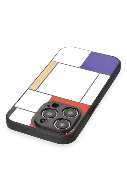 iPhone 12 Pro Max Mirror Desenli Kapak Kılıf - Desen 9 4