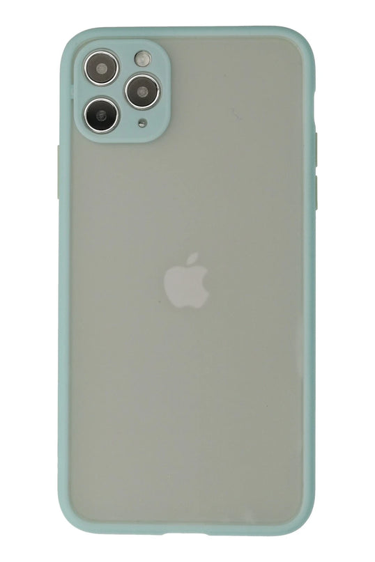 iPhone 12 Pro Max Montreal Silikon Kapak Kılıf - Turkuaz