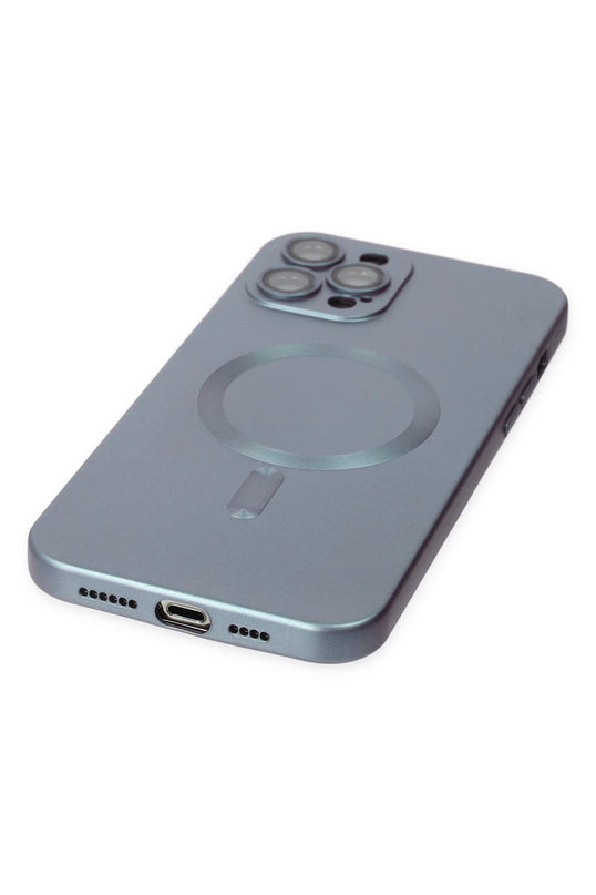 iPhone 12 Pro Max Moshi Lens Magneticsafe Silikon Kılıf 5