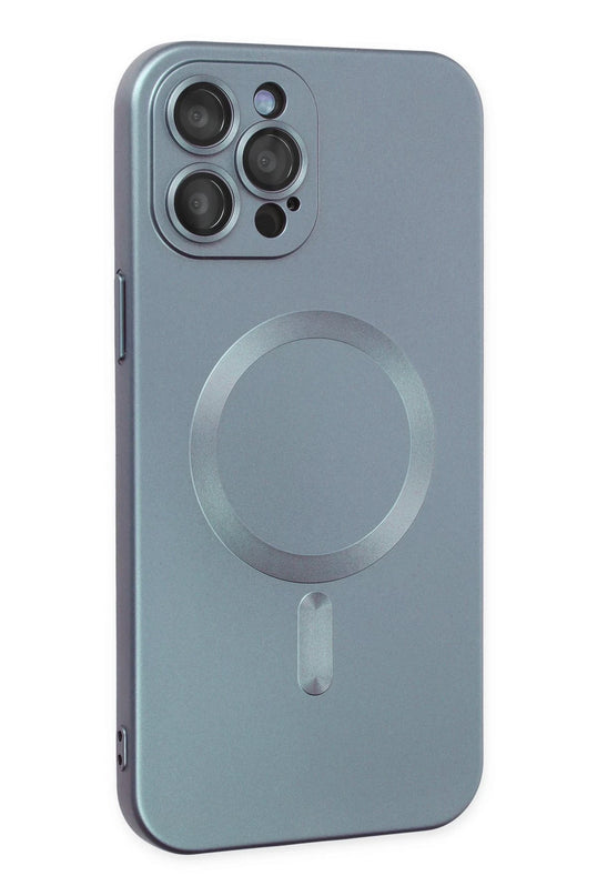 iPhone 12 Pro Max Moshi Lens Magneticsafe Silikon Kılıf 2