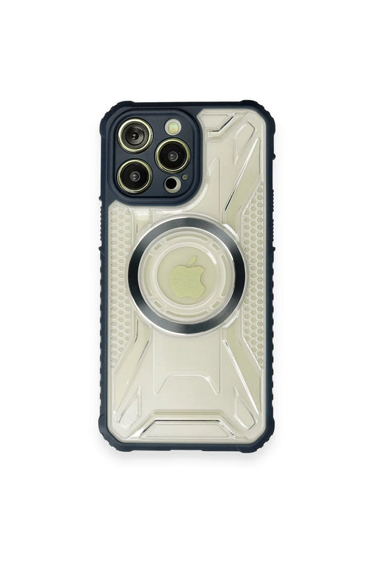 iPhone 12 Pro Max Prag Magneticsafe Kapak Kılıf - Lacivert