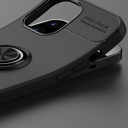 iPhone 12 Pro Max Range Yüzüklü Silikon Kılıf - Kırmızı 5