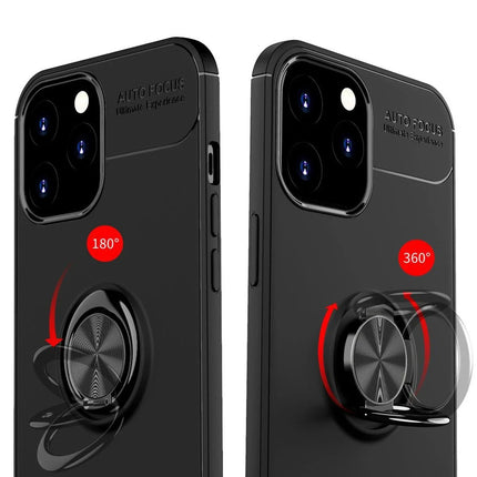 iPhone 12 Pro Max Range Yüzüklü Silikon Kılıf - Kırmızı 3