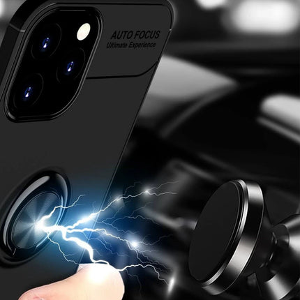 iPhone 12 Pro Max Range Yüzüklü Silikon Kılıf - Kırmızı 4