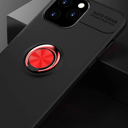 iPhone 12 Pro Max Range Yüzüklü Silikon Kılıf - Siyah 2 2