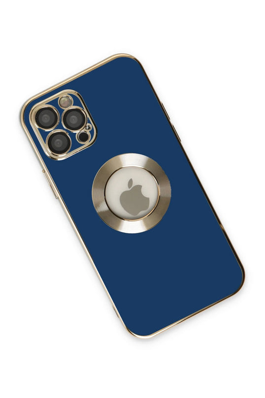iPhone 12 Pro Max Store Silikon Kılıf - Mavi 2